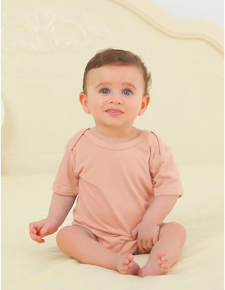 AmazingIReview Jimonda Baby Boys Girls Rayon From Bamboo Bodysuit Short Sleeve One Piece Rompers Soft Outfits Infant Newborn Clothes 0-24M - Image 5