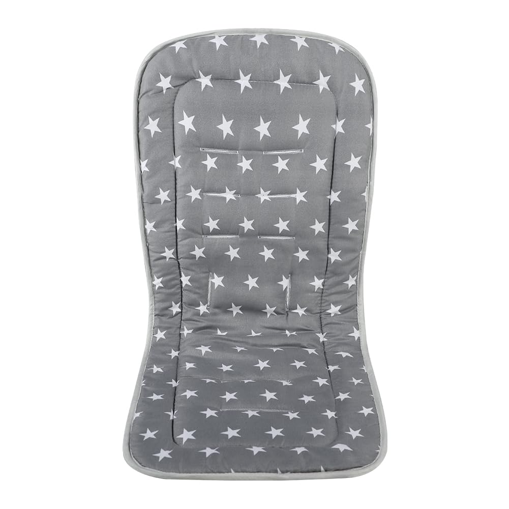 New Stroller Seat Liner Breathable Baby Pushchair Pram Seat Cushion Universal Baby Carriage Cushion Reversible Seat Mat Pad for Stroller - Image 4