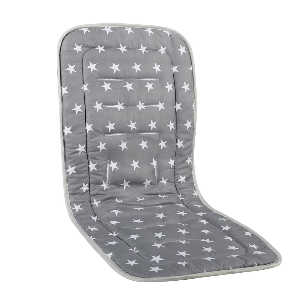 New Stroller Seat Liner Breathable Baby Pushchair Pram Seat Cushion Universal Baby Carriage Cushion Reversible Seat Mat Pad for Stroller - Image 5