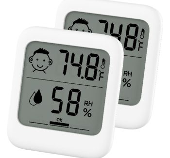 Room Thermometers Monitor and maintain the ideal room temperature for your baby