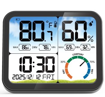 Room Thermometers Monitor and maintain the ideal room temperature for your baby