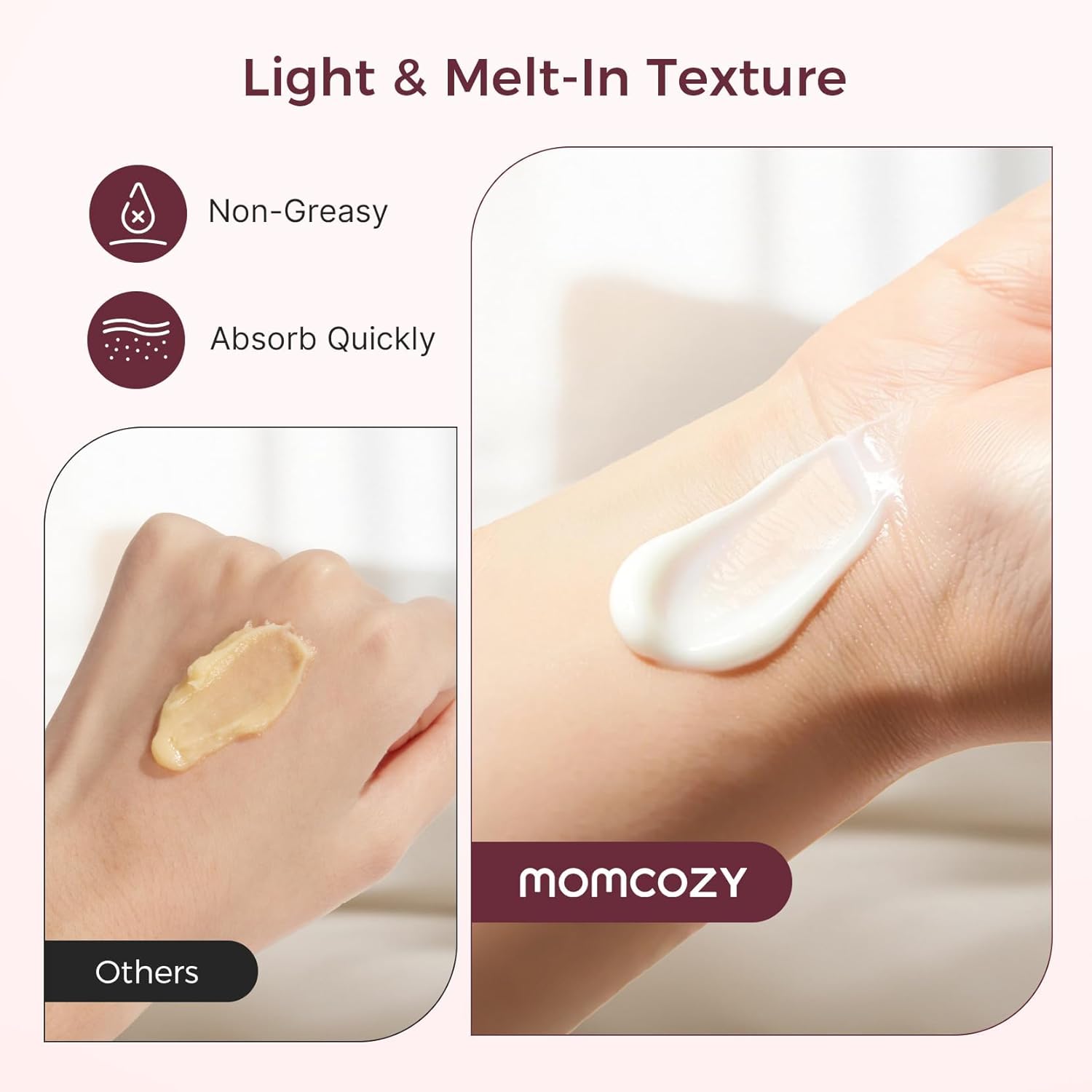 Awesome Momcozy Cooling Nipple Cream Safe for Nursing,Fast Relief with Cooling Ceramic Applicator for Cracked Nipple & Dry Skin, No Lanolin Nipple Butter,Plant-Based Formula, Breastfeeding Essentials, 1.76oz - Image 7