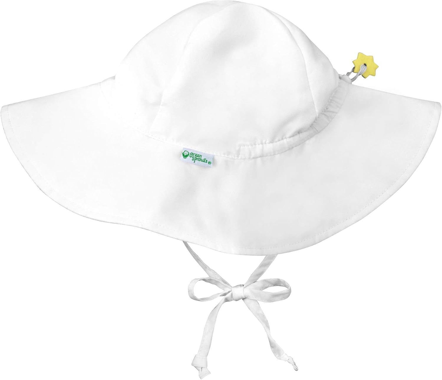 Amazing Green Sprouts Baby Girls Brim Sun Protection Hat - Image 4
