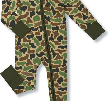 Weiwei Pajamas for Baby Boys & Girls Footies, Viscose from Bamboo Baby Romper, Baby Sleepers, 2-Way Zippy PJs, YKK