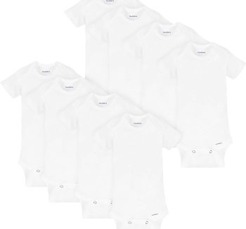 Top|Great|Best Gerber Unisex-Baby 8-pack Short Sleeve Onesies Bodysuits - Smartbabygear.online