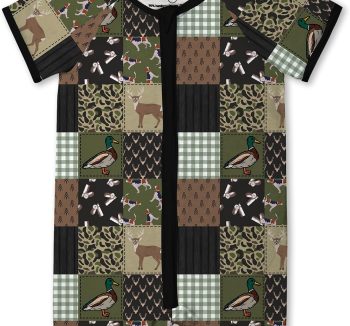 Weiwei Unisex Baby Boys & Girls Romper Short Sleeve Infant Sleepers Romper Soft Viscose from Bamboo Pajamas Toddler 0-24M