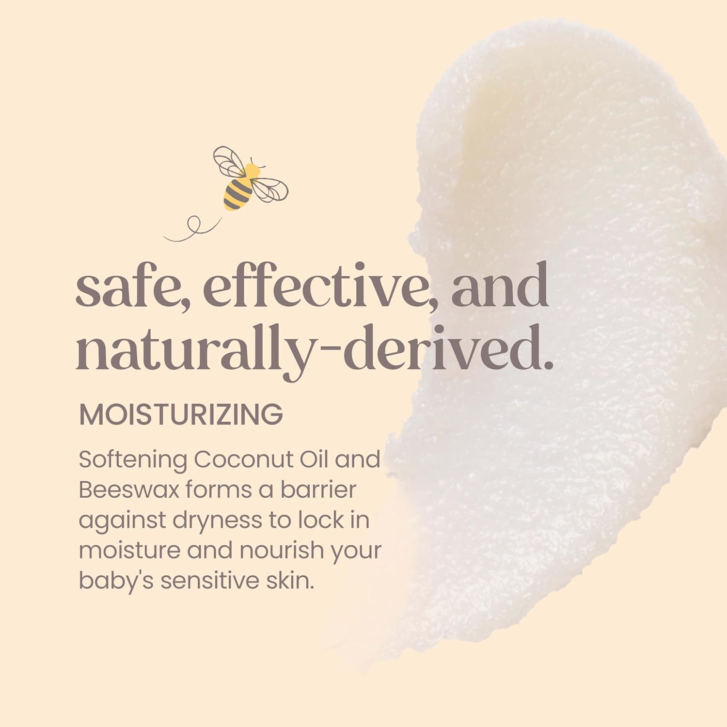 Amazing Burt's Bees Baby 100% Natural Origin Multipurpose Healing Ointment, Face & Body Baby Ointment – 7.5 Ounce Tub - Image 3