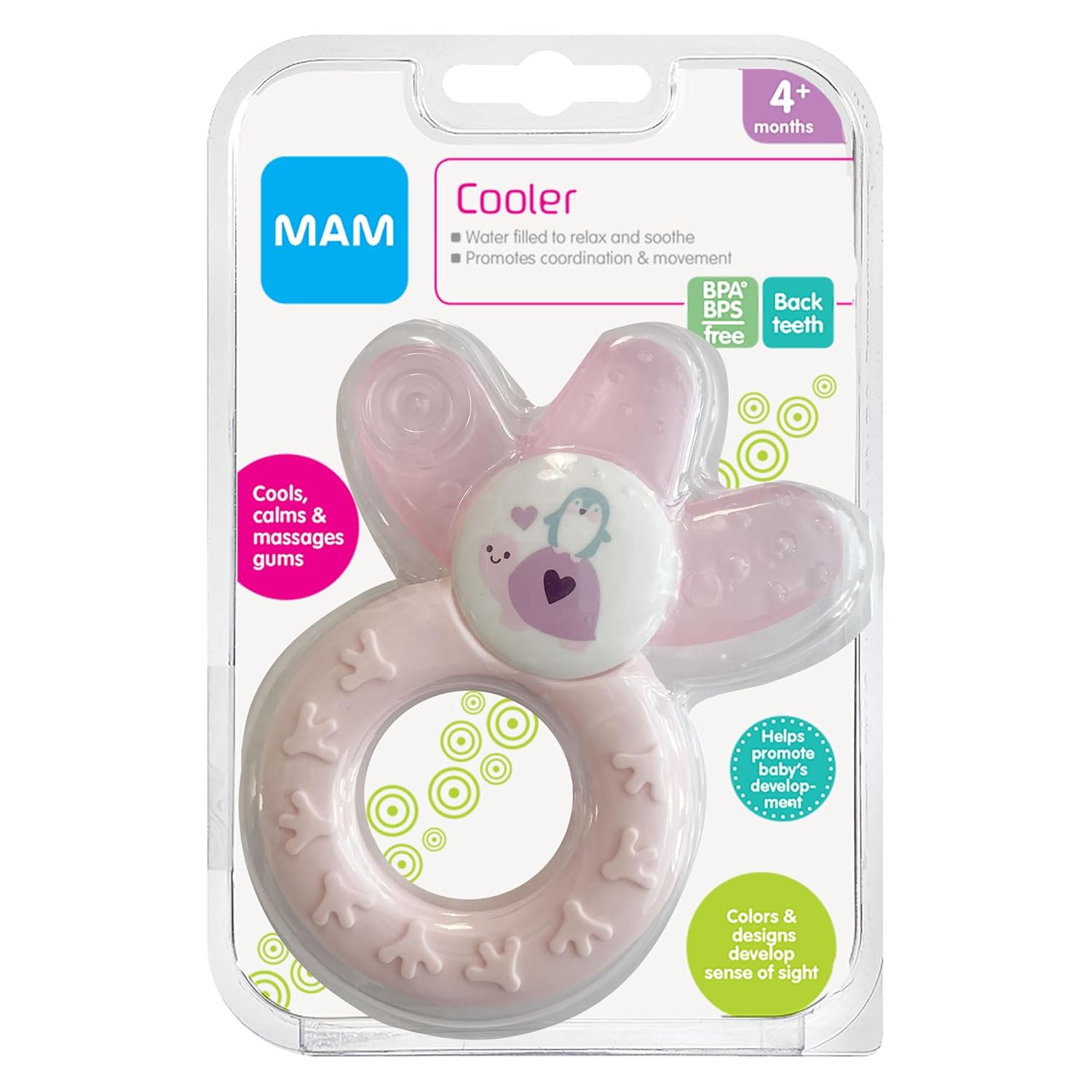 Top MAM Cooler Teether, Girls 4+ Months, 1-Count - Image 2