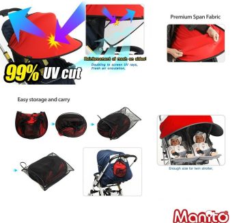 Sun Shade Extensions For Baby