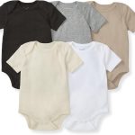 Top|Great|Best Burt's Bees Baby Bodysuits, Short Sleeve and Long Sleeve One-Pieces, 100% Organic Cotton, Pack of 5 - Smartbabygear.online