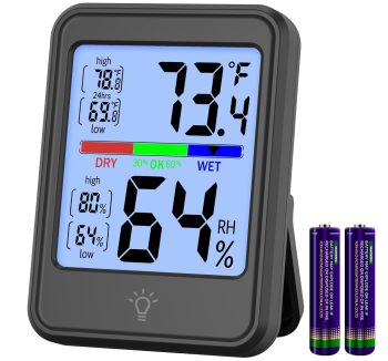 Room Thermometers Monitor and maintain the ideal room temperature for your baby