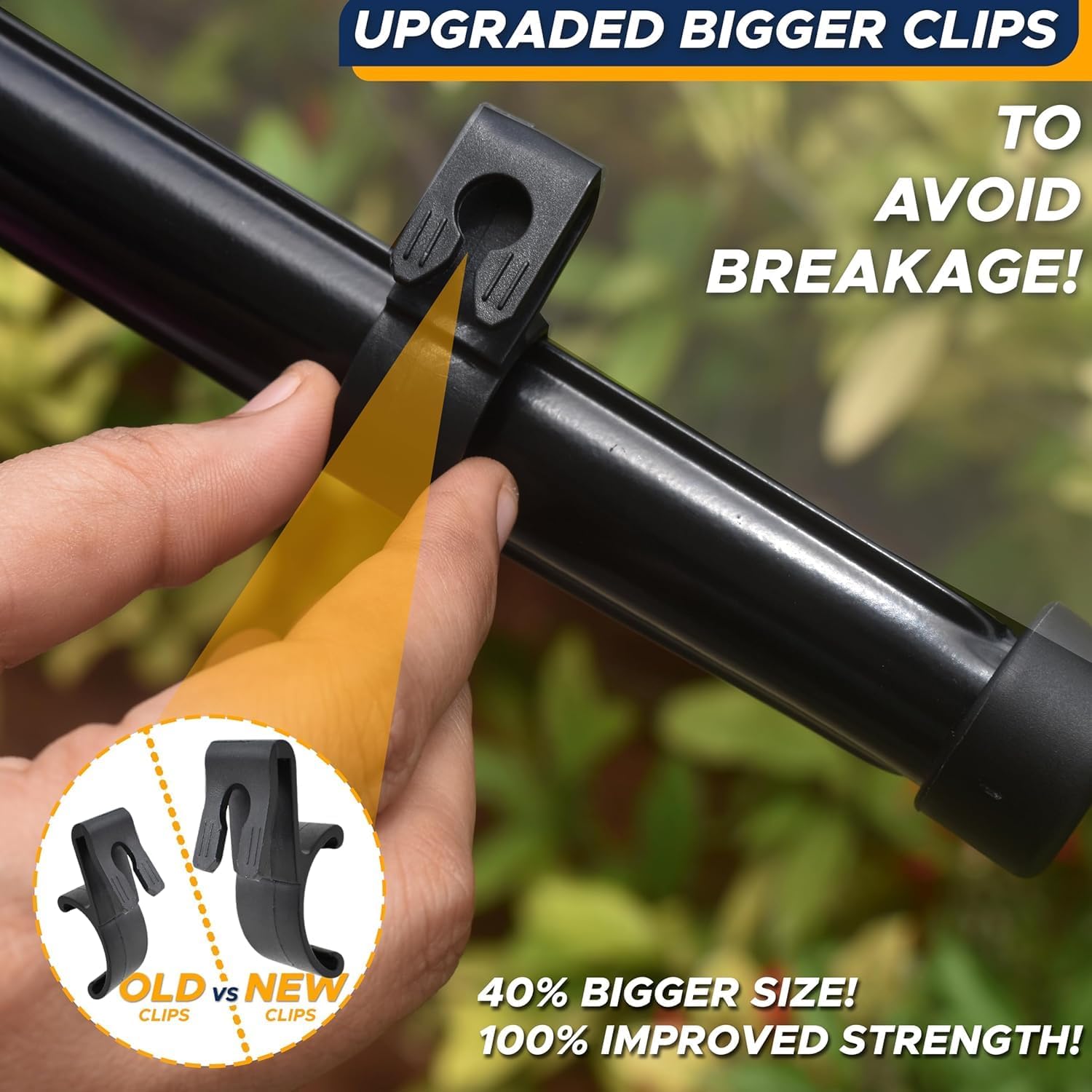 Amazing EcoNour Car Window Shades for Baby (2 Pack) - Upgraded | Shades for Side Window | Comes with Enhanced Suction Cups & Large Clips for Durability | Baby Car Accessories (15" x 17") - Image 5
