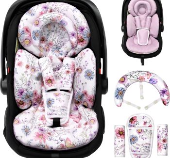 Sweat-Proof Car Seat Inserts For Baby