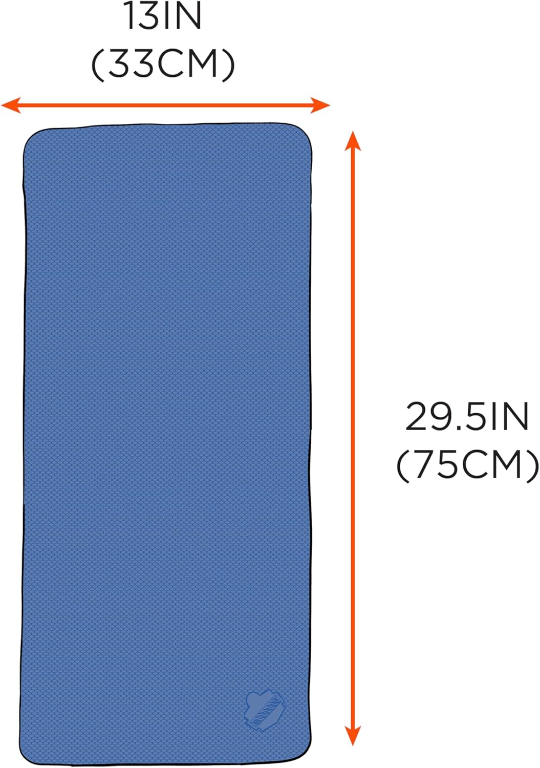 Review Ergodyne Chill-Its 6602 Evaporative Cooling Towel, Blue 13 inches x 29.5 inches - Image 5