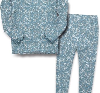 VAENAIT BABY Toddler Kids Pajamas Viscose from Bamboo Sleepwear Floral Animal Sports Print PJs for Boys Girls, 6M–12Y