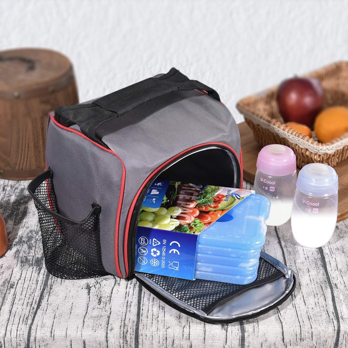 Amazing Cold Ice Pack Brick Reusable Long Lasting Cool Slim Thin Freezer Pack Cooler for Lunch Boxes Bag - Image 8