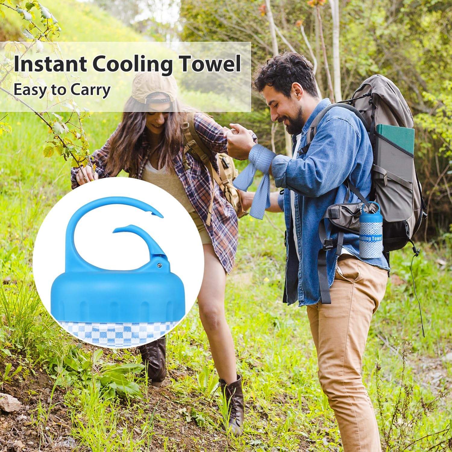 Awesome BOGI Cooling Towels for Neck and Face, Soft Breathable Cool Towel for Instant Cooling Stay Cool for Yoga, Sport, Gym, Camping, Running & More Activities - Image 6