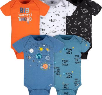 Top|Great|Best Gerber Baby Boys' 5-pack Variety Onesies Bodysuits - Smartbabygear.online