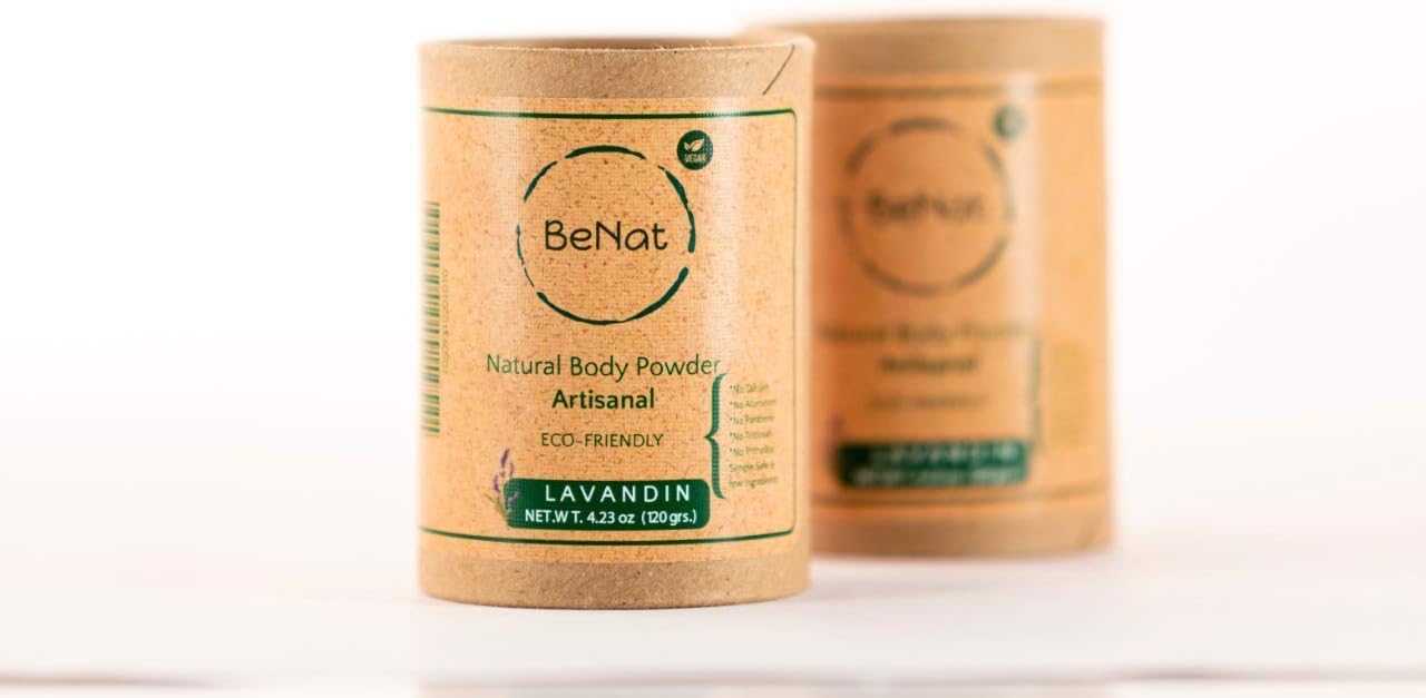 Amazing BeNat Talc Free All Natural Body Powder for Men, Women, Kids and Babies Ultimate Comfort Moisture Absorbing Natural Body Deodorant Powder with 24 Hour Odor Protection 4.2 oz. - Image 6
