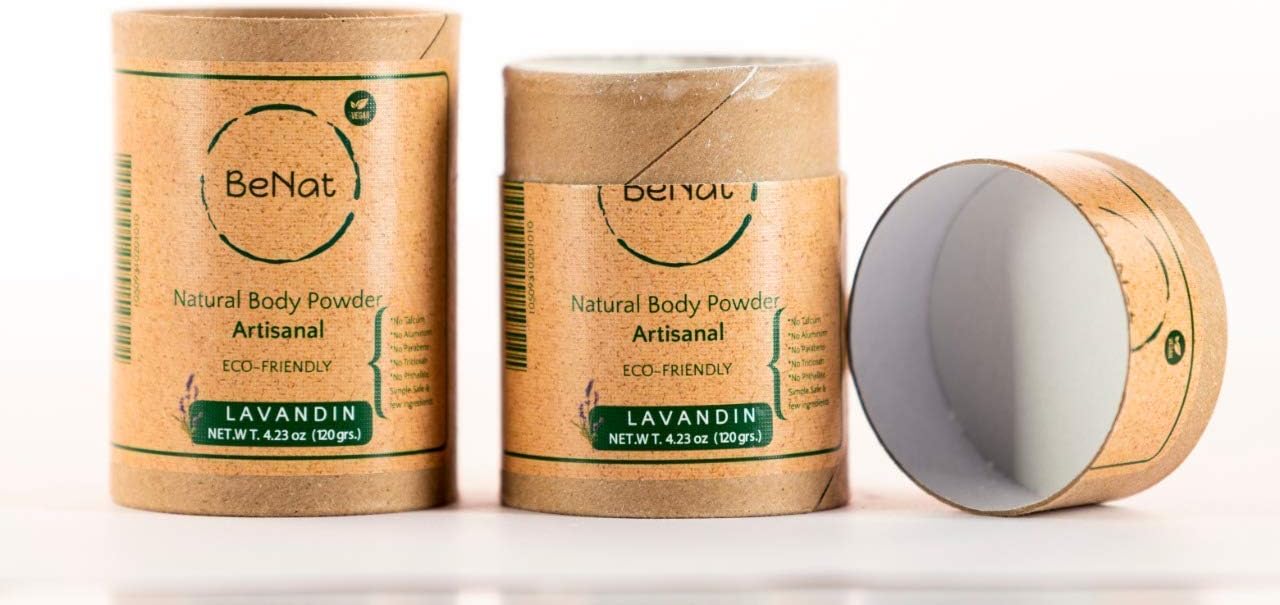 Amazing BeNat Talc Free All Natural Body Powder for Men, Women, Kids and Babies Ultimate Comfort Moisture Absorbing Natural Body Deodorant Powder with 24 Hour Odor Protection 4.2 oz. - Image 5