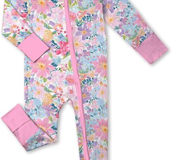 Top|Great|Best Weiwei Pajamas for Baby Boys & Girls, Viscose from Bamboo Footie Pajamas Convertible Newborn Sleeper, Zipper Onesie 0-24M,YKK - Smartbabygear.online