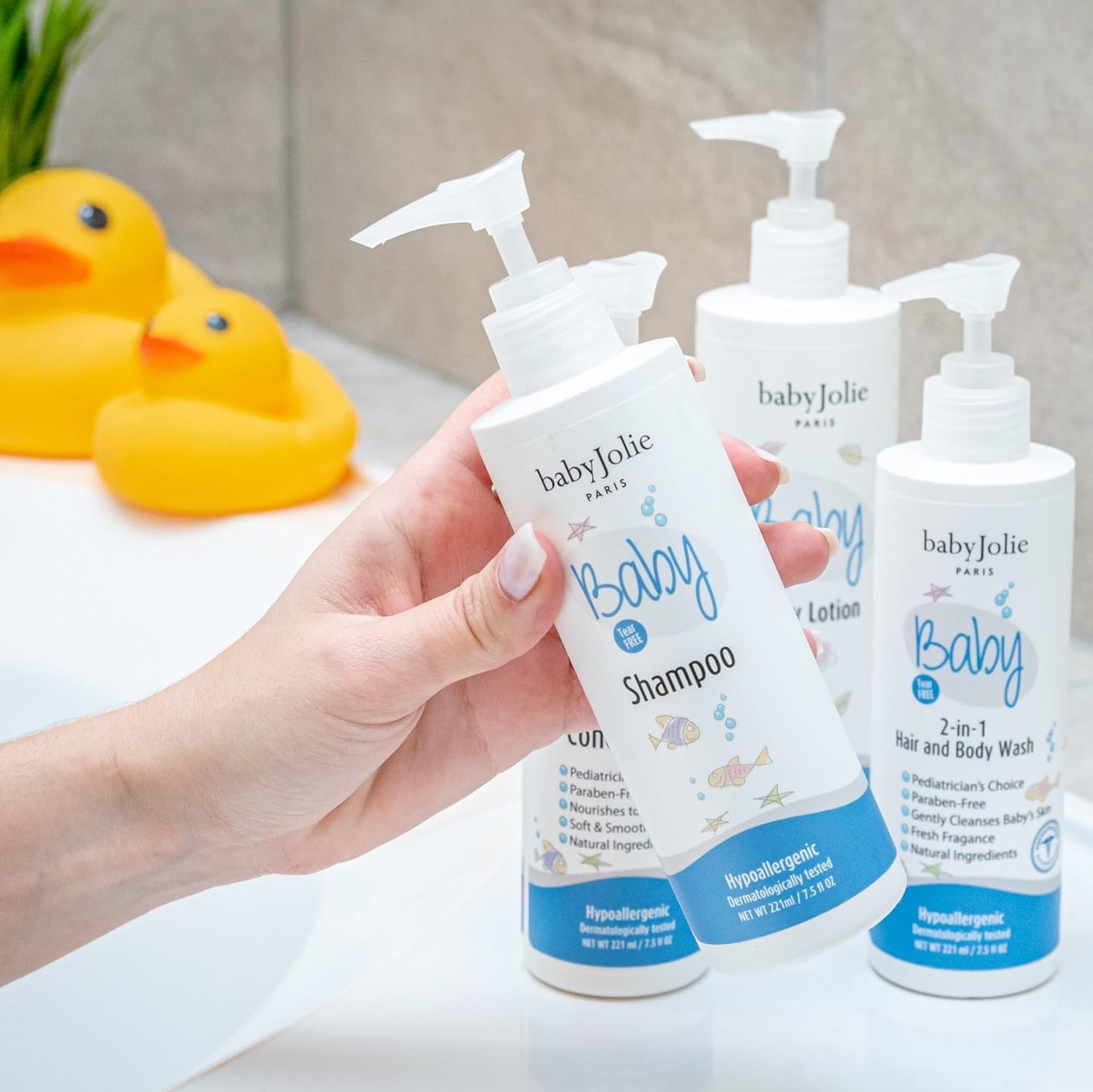 Amazing Baby Jolie Baby Body Wash, Kids Hair and Body Wash for Babies & Newborn 2-in-1, Shampoo + Soap | 7.5oz | 221ml (1) - Image 6