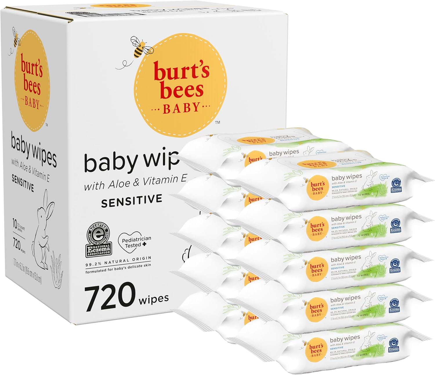 Cooling Baby Wipes