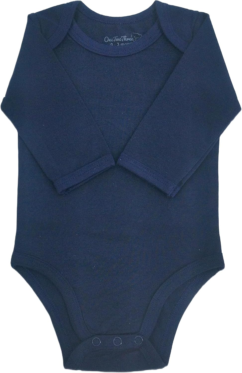 Top|Great|Best 123 Bear Baby Cotton Spandex Long-Sleeve bodysuits unisex boy girl - Smartbabygear.online - Image 3